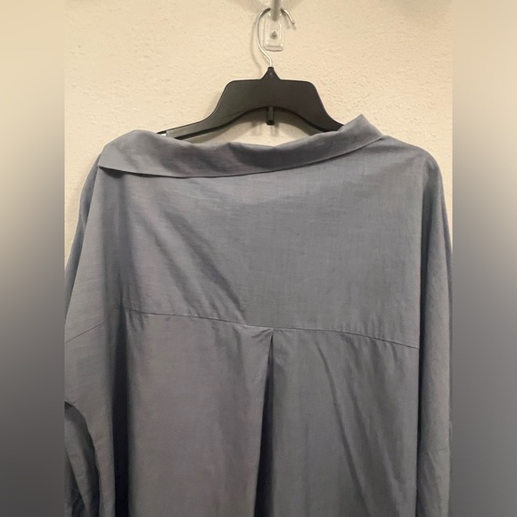 Aritzia Babaton off -one shoulder chambray top - Picture 11 of 12